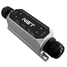 Уличный Ultra PoE удлинитель Gigabit Ethernet до 250м на 1 порт NST NS-EX-1GP/W