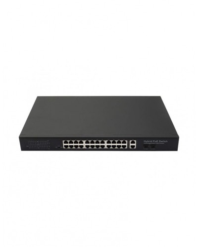 PoE коммутатор Fast Ethernet на 24 x RJ45 портов + 2 x GE Combo uplink порта NST NS-SW-24F2G-P в Махачкале Коммутаторы Pintop.ru