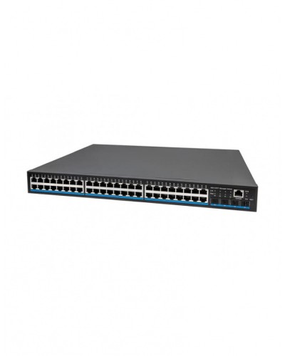 Управляемый L2 PoE коммутатор Gigabit Ethernet на 48 RJ45 PoE + 4 x GE SFP порта NST NS-SW-48G4G-PL в Махачкале Коммутаторы Pintop.ru