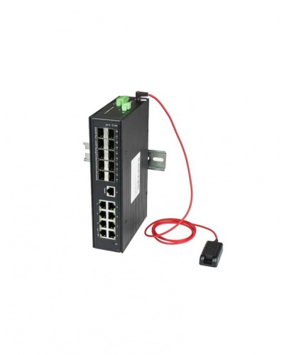 Промышленный управляемый (L2+) Ultra PoE коммутатор NST NS-SW-8G10GX-SPL/IM в Махачкале Коммутаторы Pintop.ru