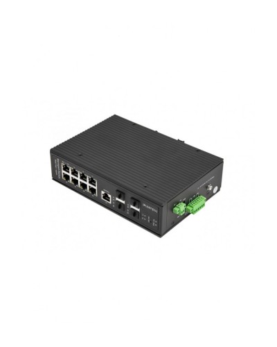 Промышленный управляемый (L2+) HiPoE коммутатор NST NS-SW-8G4G-PL/IM в Махачкале Коммутаторы Pintop.ru