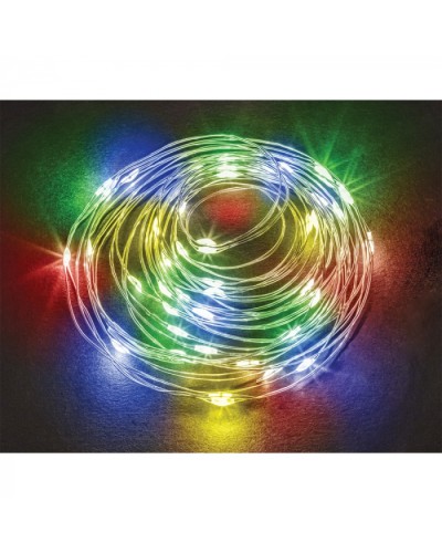 Гирлянда Navigator 95 128 NGF-D049-06 (микро роса RGBY) в Махачкале Источники света(Лампы) Pintop.ru