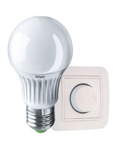 Лампа Navigator 14 123 NLL-A60-10-230-4K-E27-DIMM в Махачкале Источники света(Лампы) Pintop.ru