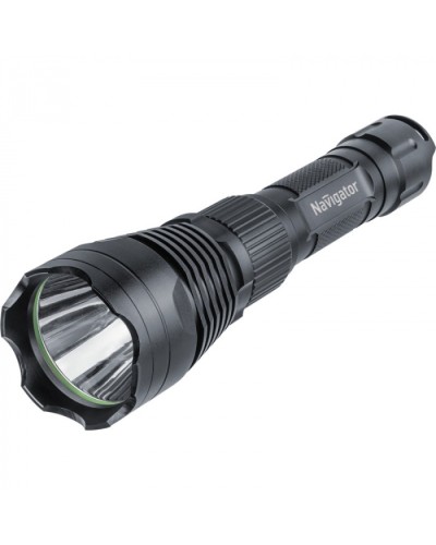Фонарь Navigator 61 092 NPT-P02-18650 аллюм. проф. CREE LEDx10Вт. Li-ion 2.4 A/h в Махачкале Источники света(Лампы) Pintop.ru