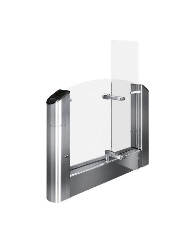 Модуль турникета крайний с высокими створками и картоприемником Oxgard Praktika T-04-SMTК-660 в Махачкале Турникеты Pintop.ru