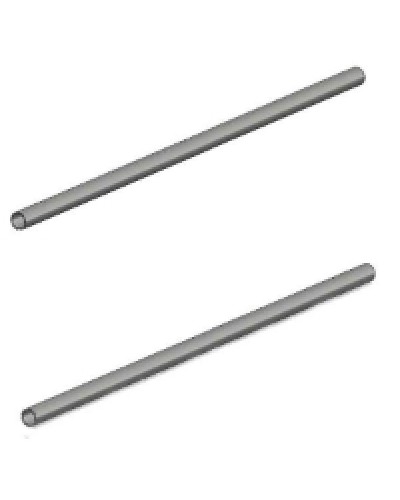 Поручень ограждения двойной длинной 940 Oxgard Поручни 940 (ВЗР 1996.05-02) в Махачкале Ограждения Pintop.ru