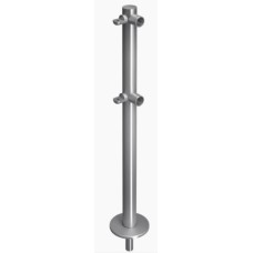 Стойка ограждения съемнаяL-образная с 2-мя полупетлями слева Oxgard ВЗР 1996Р.20-03