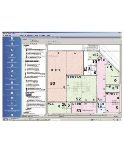 ПО Модуль Мониторинг PERCo-SM08 в Махачкале Сетевая СКУД Perco Pintop.ru