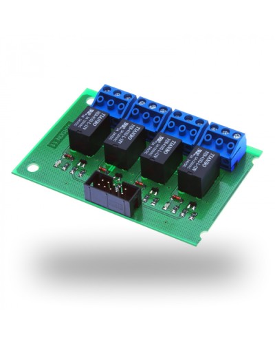 Расширитель релейный Parsec NMO-04 в Махачкале Сетевая СКУД Parsec Pintop.ru