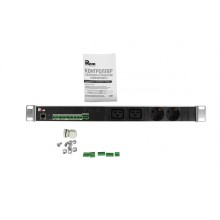 Блок силовых розеток с контроллером REM R-MC1-32-2S-2C19-440-K