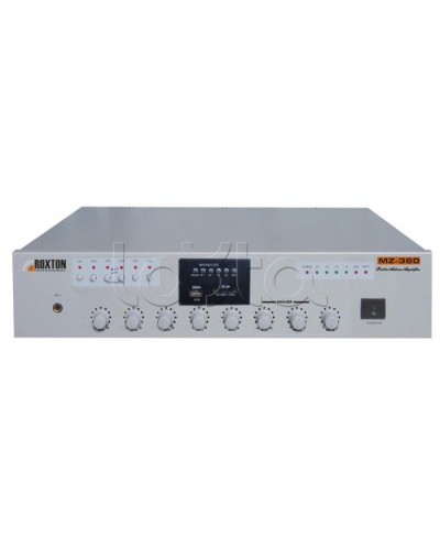 Микшер-усилитель ROXTON MZ-360 в Махачкале Система оповещения и трансляции Roxton Pintop.ru