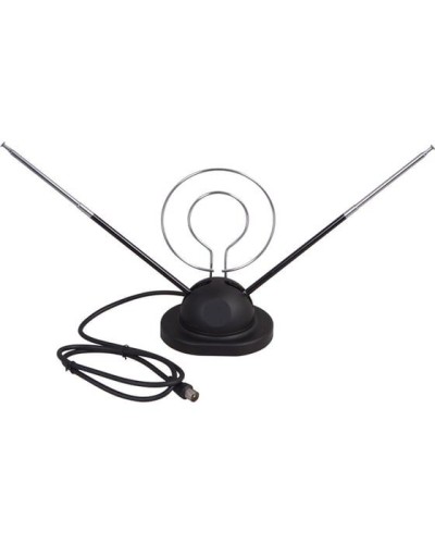 Антенна комнатная телескопическая на подставке «Усы», RX-105 REXANT 34-0105 в Махачкале Системы видеонаблюдения Pintop.ru