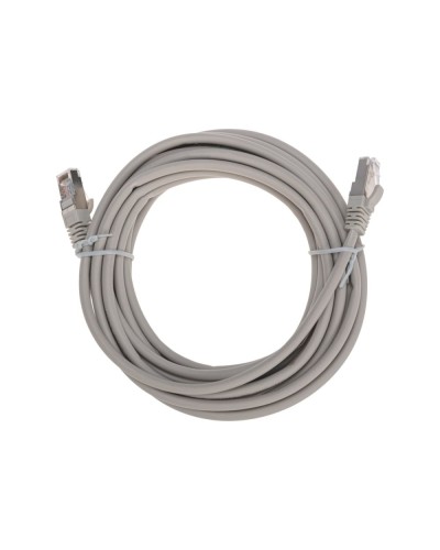 Патч-корд F/UTP, CAT 5e, RJ45-RJ45, 26AWG, LSZH, серый, 5м REXANT 02-0110-5 в Махачкале Патчкорды (медные) Pintop.ru