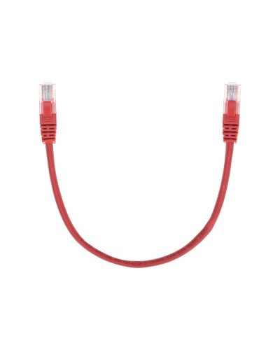 Патч-корд U/UTP, CAT 5e, RJ45-RJ45, 26AWG, LSZH, красный, 0,3м REXANT 02-0103-03 в Махачкале Патчкорды (медные) Pintop.ru