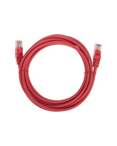 Патч-корд U/UTP, CAT 5e, RJ45-RJ45, 26AWG, LSZH, красный, 3м REXANT 02-0103-3 в Махачкале Патчкорды (медные) Pintop.ru