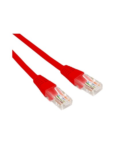 Патч-корд U/UTP, CAT 6, RJ45-RJ45, 26AWG, LSZH, красный, 0,3м REXANT 02-0293-03 в Махачкале Патчкорды (медные) Pintop.ru