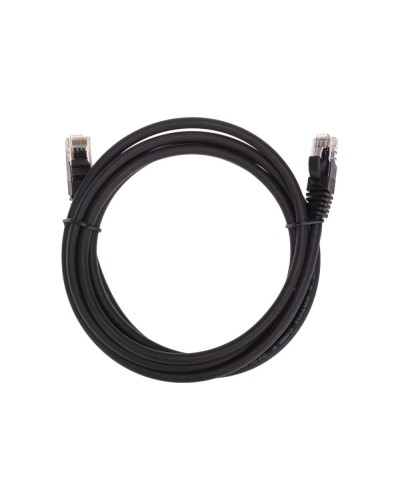 Патч-корд U/UTP, CAT 6, RJ45-RJ45, 26AWG, LSZH, черный, 2м REXANT 02-0292-2 в Махачкале Патчкорды (медные) Pintop.ru
