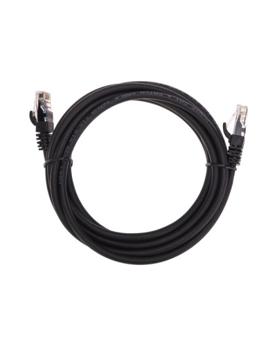 Патч-корд U/UTP, CAT 6, RJ45-RJ45, 26AWG, LSZH, черный, 3м REXANT 02-0292-3 в Махачкале Патчкорды (медные) Pintop.ru