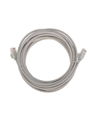 Патч-корд U/UTP, CAT 6A (10G), RJ45-RJ45, 28AWG, LSZH, серый, 5м REXANT 02-0380-5 в Махачкале Патчкорды (медные) Pintop.ru