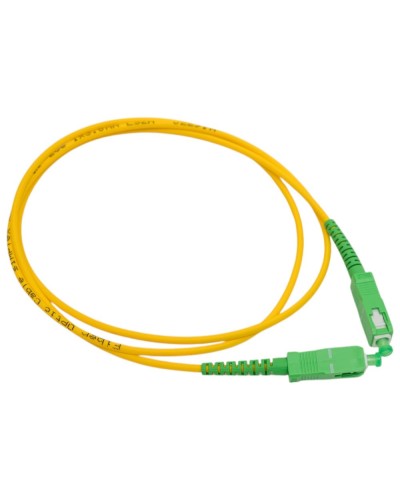 Патч-корд оптический соединительный (SM), 9/125 (OS2), SC/APC-SC/APC, (Simplex), LSZH, 1м REXANT 50-2022 в Махачкале Патч-корды оптические Pintop.ru