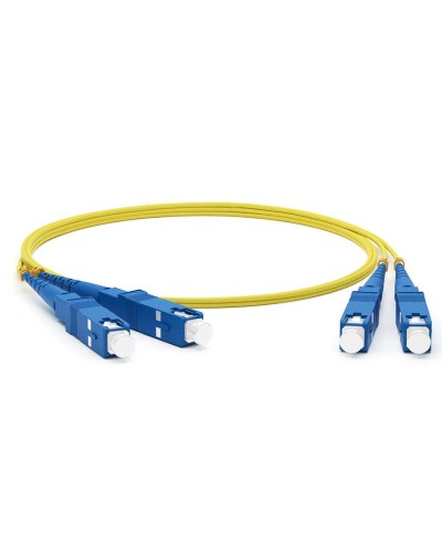 Патч-корд оптический соединительный (SM), 9/125 (OS2), SC/UPC-SC/UPC, (Duplex), LSZH, 1м 50-2011 в Махачкале Патч-корды оптические Pintop.ru