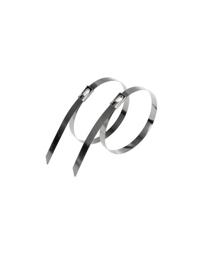 Стяжка кабельная стальная (304) 400x4,6мм (50 шт/уп) REXANT (07-0408) в Махачкале Стяжки-хомуты Pintop.ru