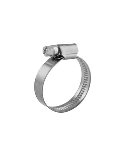 Хомут червячный 16-25/9-0,6мм, нержавеющая сталь W2, (50 шт/уп) REXANT 07-0716 в Махачкале Стяжки-хомуты Pintop.ru