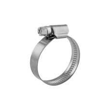 Хомут червячный 20-32/9-0,6мм, нержавеющая сталь W2, (50 шт/уп) REXANT 07-0720