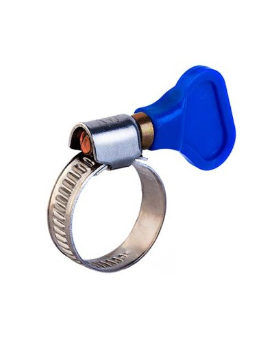 Хомут червячный 20-32/9-0,7мм, с ключом, нержавеющая сталь W2, (50 шт/уп) REXANT 07-0720-1 в Махачкале Стяжки-хомуты Pintop.ru