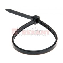 Хомут-стяжка нейлоновый 2.5х120 мм чёрный (100шт/уп) REXANT 07-0121
