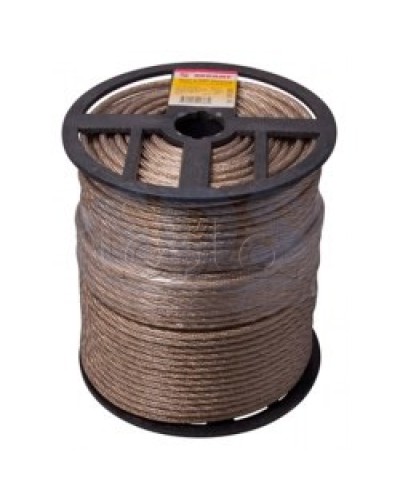 Трос стальной в ПВХ изоляции d6 мм (150 м) REXANT 09-5260 в Махачкале Крепежные изделия Pintop.ru