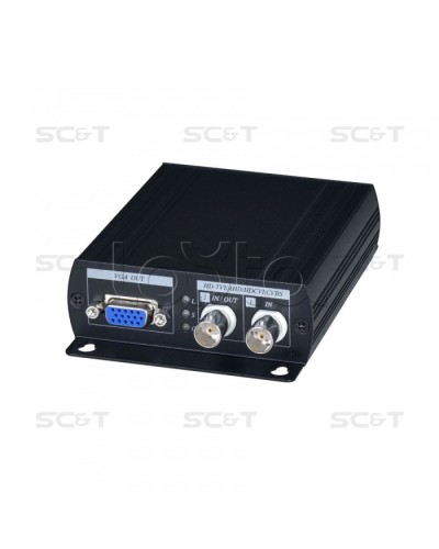 Преобразователь-разветвитель AHD/HDCVI/HDTVI в HDMI/VGA/CVBS SC&T AD001HD4 в Махачкале Видеоусилители, Модуляторы, Делители Pintop.ru