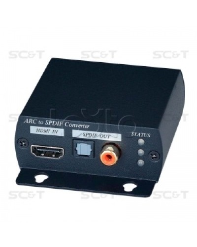 Преобразователь цифрового аудио из HDMI сигнала SC&T ARC01 в Махачкале Видеоусилители, Модуляторы, Делители Pintop.ru