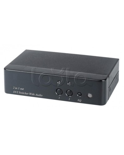 Коммутатор DVI и аудио сигналов SC&T DS02A в Махачкале Видеоусилители, Модуляторы, Делители Pintop.ru