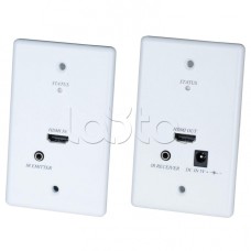 Комплект передачи HDMI с обратным ИК-повторителем SC&T HW01
