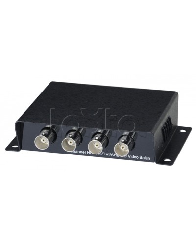 Приемопередатчик пассивный 4-канальный, HDCVI/TVI/AHD, по витой паре SC&T TTP414HD в Махачкале Видеоусилители, Модуляторы, Делители Pintop.ru