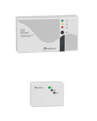 Комплект сигнализаторов на угарный и природный газ Seitron RGDCO0MP1+SGAMET в Махачкале Технологические извещатели Pintop.ru