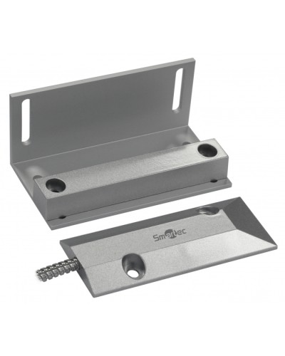 Магнитоконтактный датчик, НР, серебряный, накладной для металлических дверей, металлорукав, зазор 60 мм Smartec ST-DM141NO-SL в Махачкале Извещатели охранные Pintop.ru