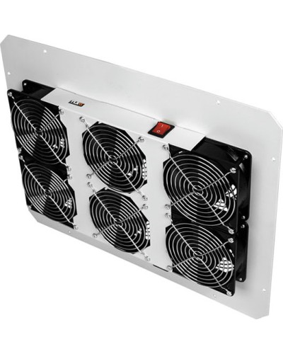 Панель вентиляционная с 6 вентиляторами TLK TLK-FAN6-GY в Махачкале Вентиляторные модули Pintop.ru