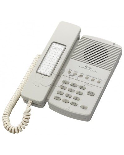 Мастер-станция аналоговая для коммутатора N-8400RS TOA N-8410MS Y в Махачкале Системы оповещения и трансляции TOA Pintop.ru