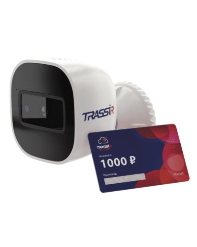 IP-камера видеонаблюдения уличная TRASSIR CloudBulletWifi в Махачкале IP-камеры Pintop.ru