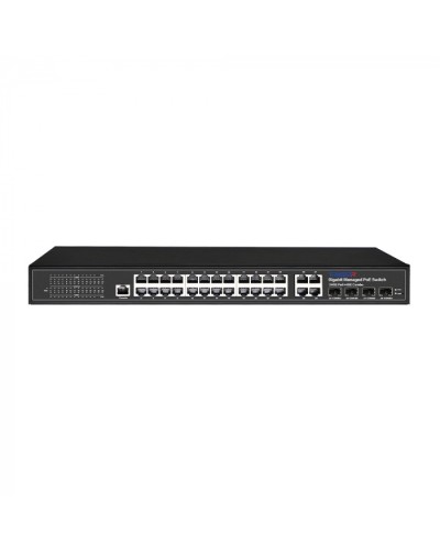 Управляемый коммутатор TRASSIR TR-NS24284C-400-24PoE v2 в Махачкале Коммутаторы Pintop.ru