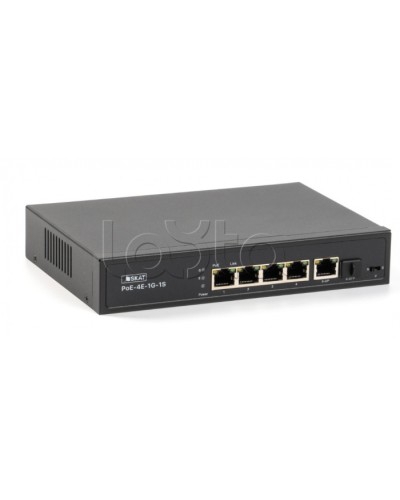 Коммутатор Бастион SKAT PoE-4E-1G-1S в Махачкале Коммутаторы Pintop.ru