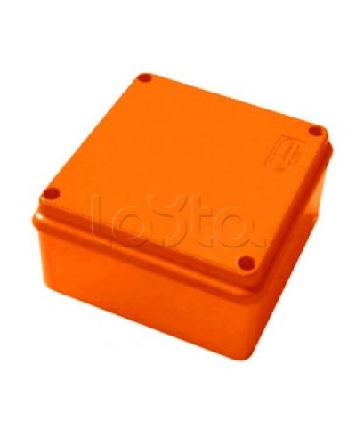 Коробка огнестойкая 100х100х55, 5P, (0,15-2,5мм2), без галогена Экопласт 42057HF в Махачкале Коробки (ОКЛ) Экопласт Pintop.ru