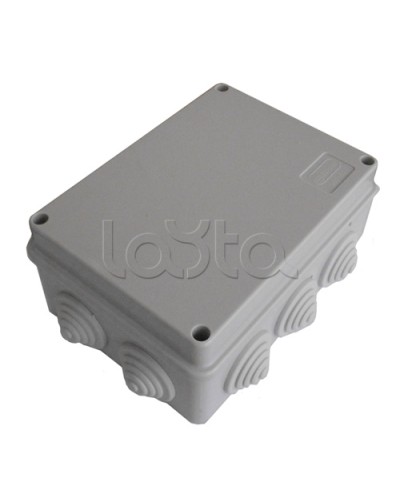 JBS150 Коробка огн E110, о/п 150х110х70, без галогена,10 вых,IP55,6P,(0,15-2,5мм2) серый Экопласт (43069HF-GR) в Махачкале Коробки (ОКЛ) Экопласт Pintop.ru