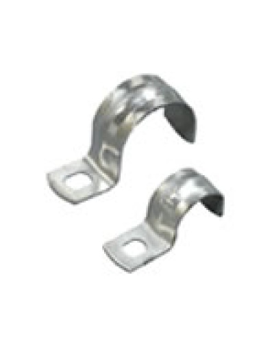 Экопласт (43708) - Скоба оцинкованная с одним отверстием, для трубы D8-9 мм в Махачкале Крепежные изделия Pintop.ru