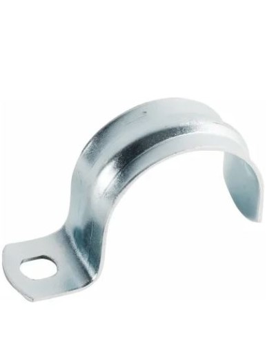 Скоба оцинк. с одним отверстием, для трубы D32мм (100 шт/уп) Экопласт (43732) - Скоба оцинкованная с одним отверстием, для трубы D32мм Экопласт в Махачкале Держатели, клипсы, скобы Pintop.ru