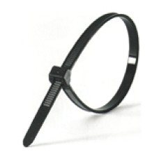 Хомут кабельный 7,6x400 мм, черный (100 шт/уп) Экопласт 45405BL