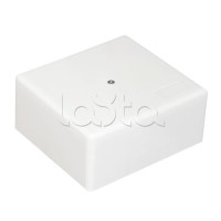Коробка огн. с глад. стенками,без галогена, IP41, 9P, (1,5-6мм2) (Белый) ОКЛ Экопласт (46261HF-W)