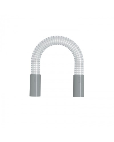 Гибкий переход для трубы диам. 25мм, длина 30см, цвет серый (49415GR) в Махачкале Повороты, муфты, тройники Pintop.ru